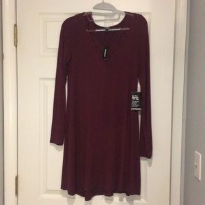Maroon Express Dress